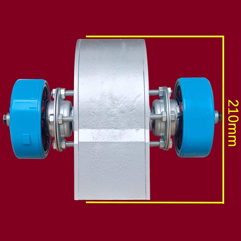 2000W Horizontal Hydroelectric Generator 220V Portable Water Turbine Generator, Aluminum Alloy Shell, High Power Hydroelectric Generator for Home Outdoor Camping,2000w,220V