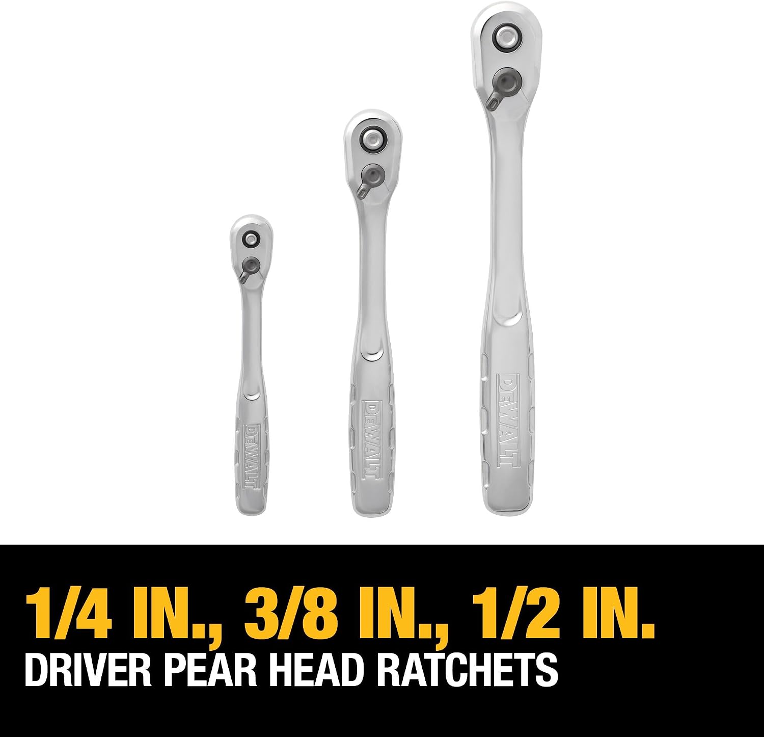 DEWALT 192 Pcs. Mechanics Tool Set, 1/2, 1/4, 3/8 Socket Set, SAE and Metric Socket Wrench Set, Hard Shell Tool Box (DWMT75049)