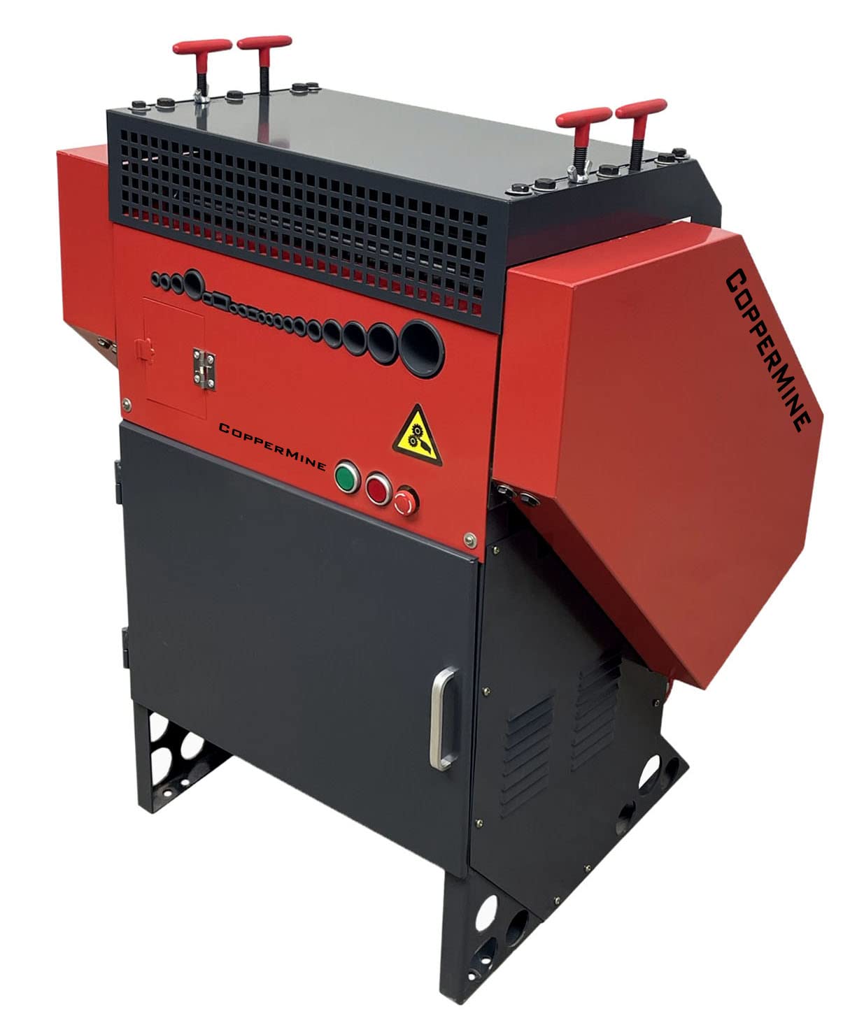 CopperMine Wire Stripping Machine Automatic Industrial Wire Stripper 120VAC Power Copper Wire Stripping Machine & Cable Peeler for Wires from 22 AWG to 1250kcm (1/16' to 1-1/2') in Diameter