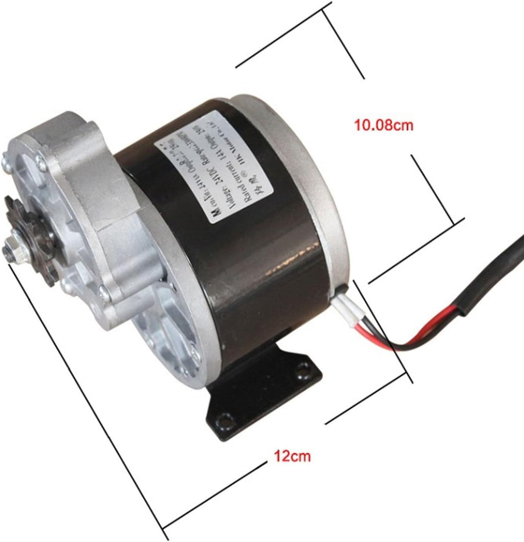 350W 12V 24V 36V Permanent Magnet DC Motor, Low RPM Wind Turbine Hand Crank Water Pedal Generator For DIY Power Supply(24v)