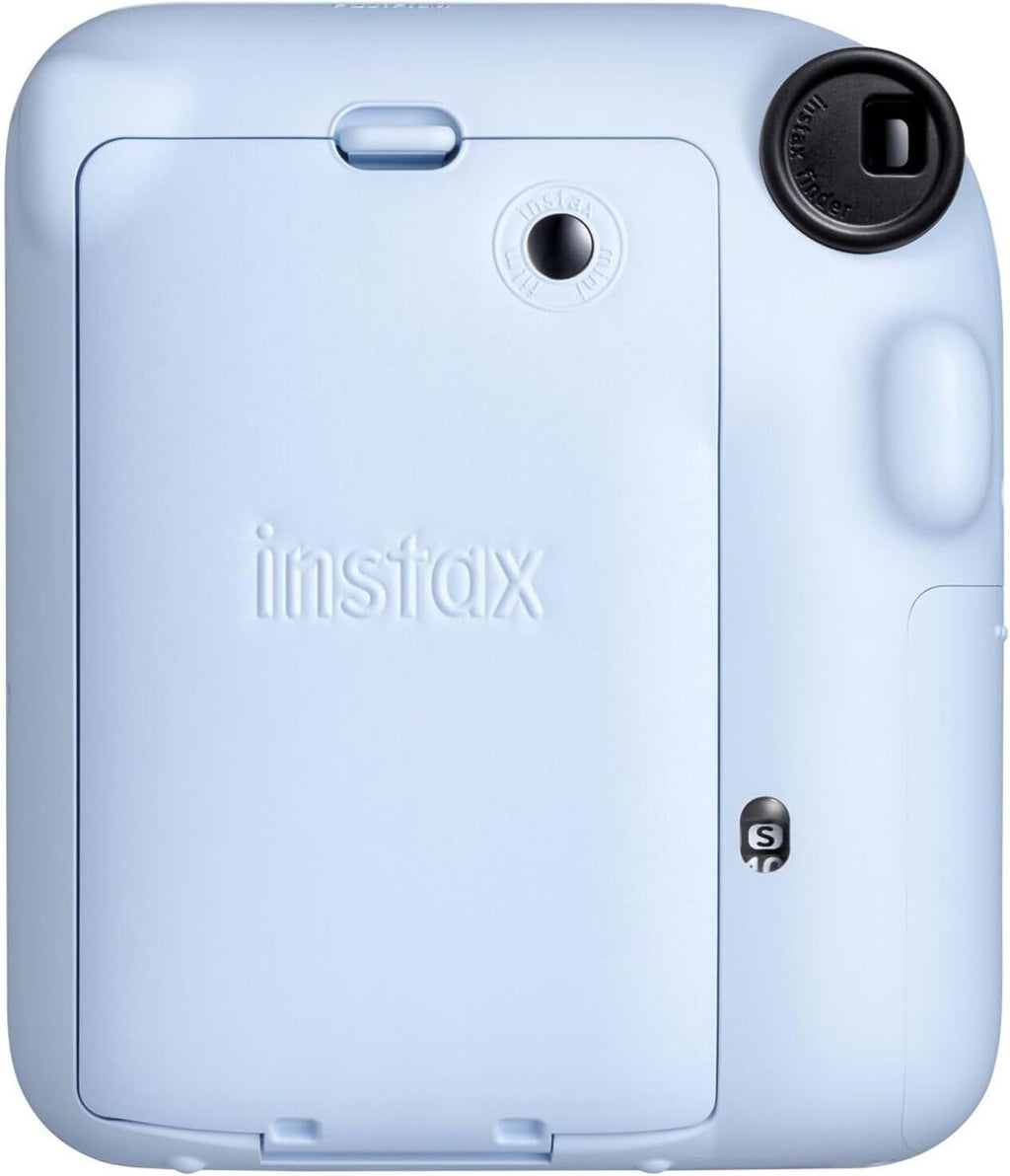 FUJIFILM INSTAX MINI 12 Instant Camera Pastel Blue Bundle with Instant Film- 20 Photo Sheets with Camera Case and Accessories Ideal Gift for Kids, Teenage Girl & Adults