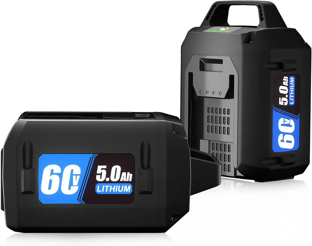 【Upgrade】 5.0Ah Replacement Battery for Toro 60V Battery fro Toro Flex Force Power System 60 Volt Max for Toro Snow Shovel Mower Blower...,with 4 LED On Board Power Meter