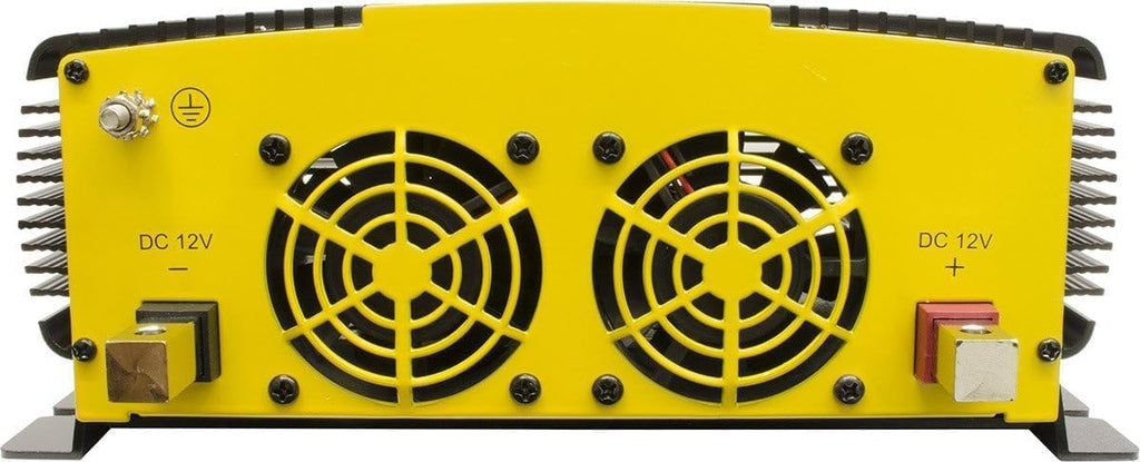 Go Power GP-1000HD 1000W Heavy-Duty Modified Sine Wave Inverter - 12V DC to 110V AC Car Power Inverter for Vehicle, Truck, RV, Camper & Marine Use with Dual AC Outlets
