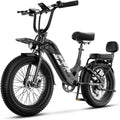 Cybervelo 1000W Folding Electric Bike,48V 20.8AH Removable Battery EBike,30+MPH,80 Miles Max Range Electric Bike for Adults, 20' Fat Tire Foldable ebike, Adult Electric Bikes for Commute All Terrain