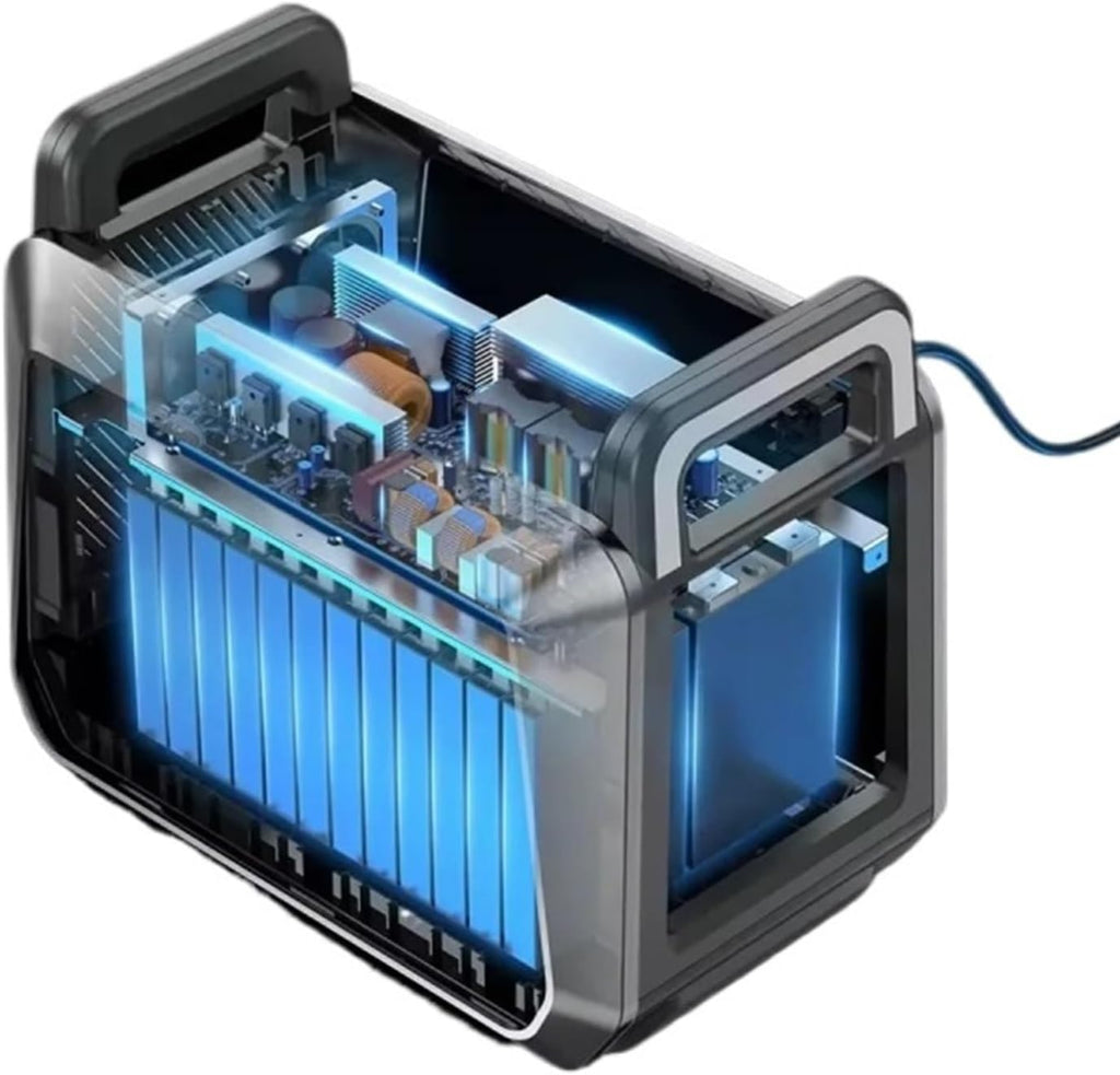 Power Station, 220V Emergency Power Supply 2000W Portable Outdoor,for Outdoor Camping Home