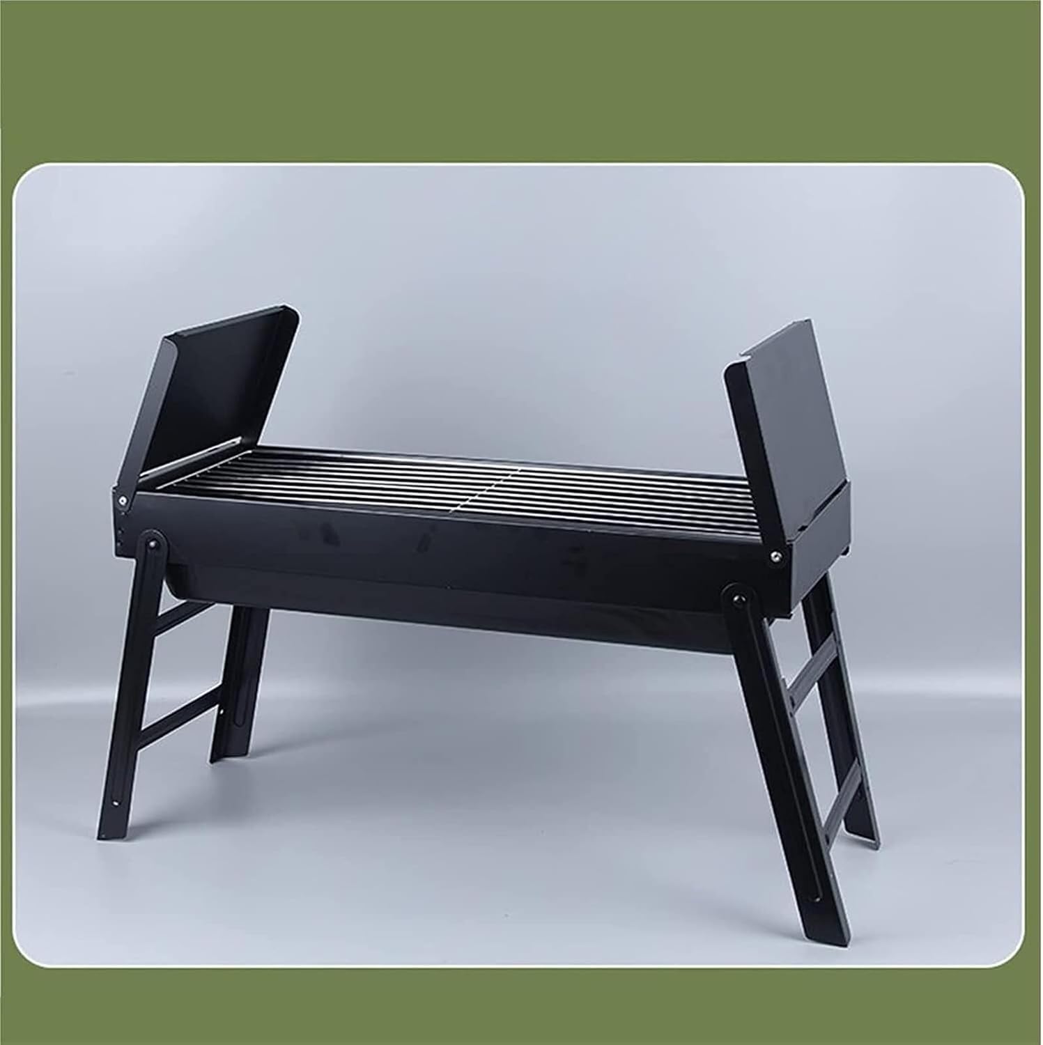 Portable Charcoal Grill Outdoor Charcoal Grills Functional Barbecue Grill Home Multifunctional for Picnic Camping BBQ Grill for Outdoor