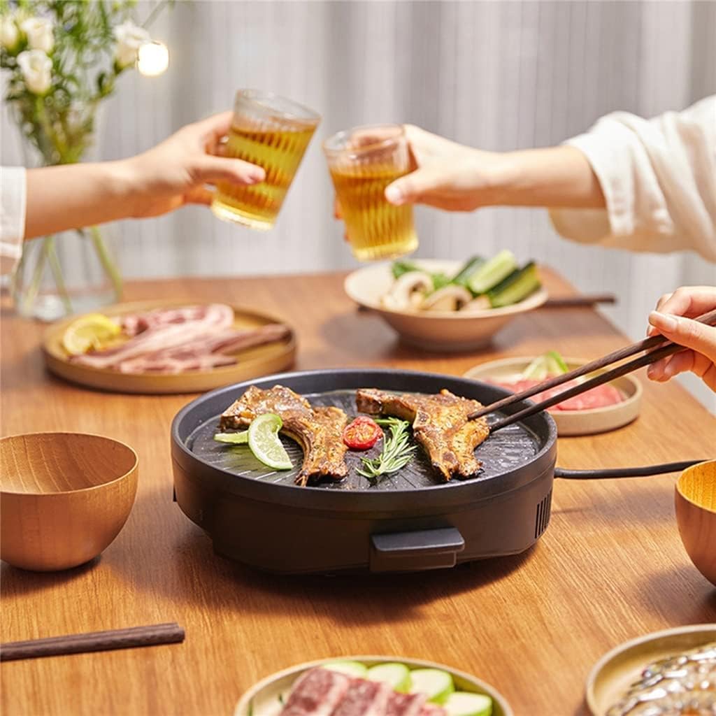 IRYZE Portable Charcoal Grill Barbecue Grill Pan Gas Non-Stick Gas Stove Plate Electric Stove Baking Tray BBQ Grill Barbecue Tools BBQ Grill for Outdoor