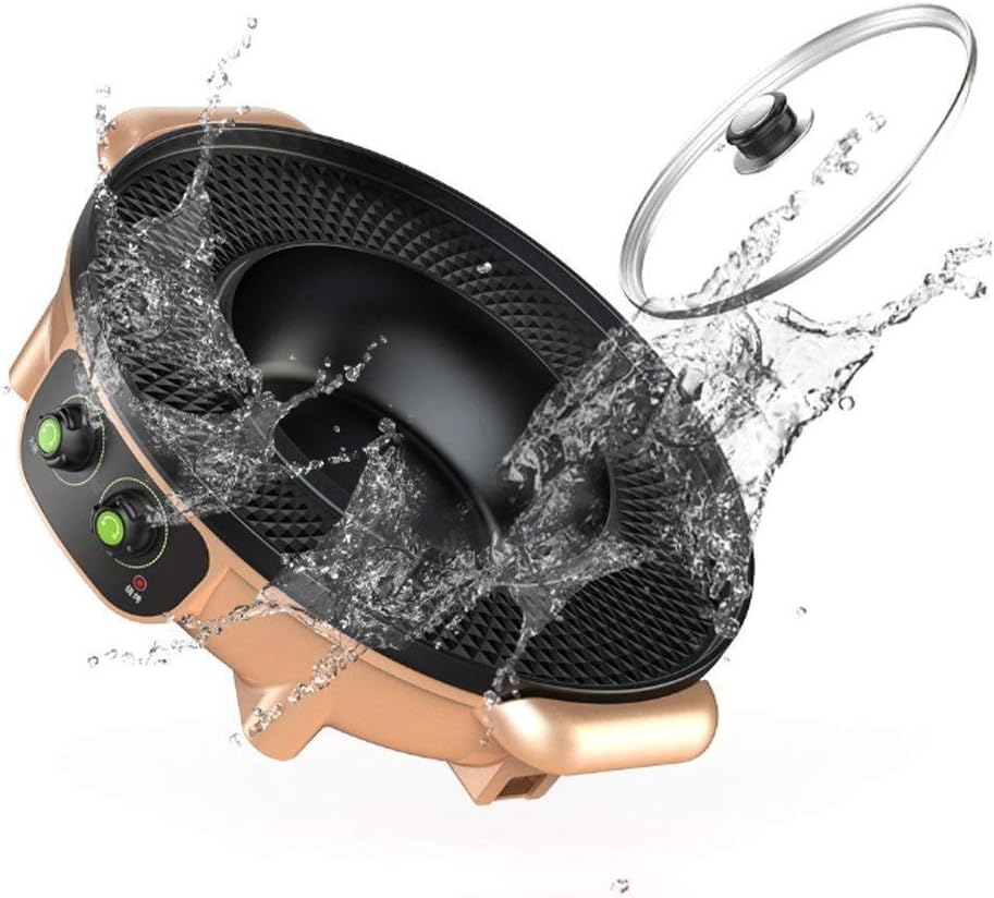 Barbecue Grill Multi-function Barbecue Pot, Electric Baking Pan, Electric Hot Pot, One-pot Grill, Korean Barbecue Hot Pot