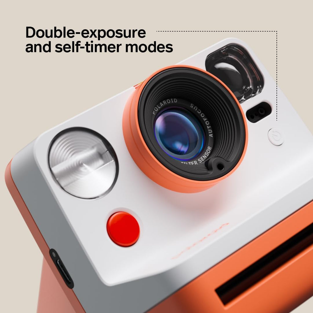 Polaroid Now 3rd Generation I-Type Instant Film Camera - Arctic Blue - Camera Only No Film (9157)