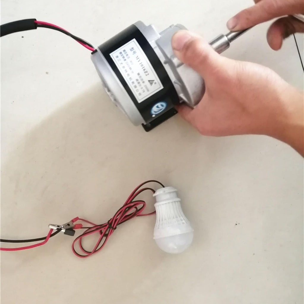 350W 12V 24V 36V Permanent Magnet DC Generator, Low RPM Wind Turbine Hand Crank Water Pedal Generator For DIY Power Supply(12v)