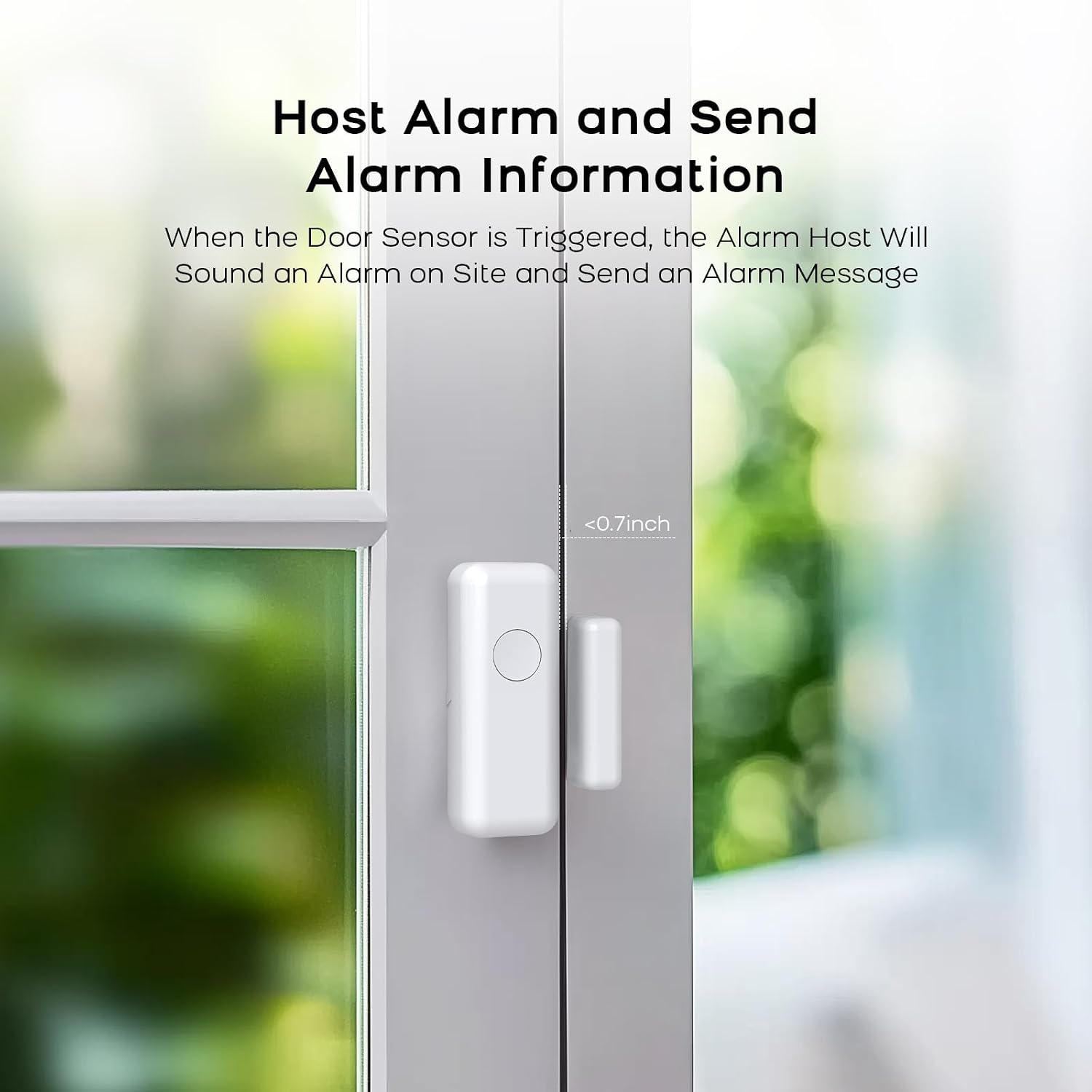 Alarm System for Home Security, WiFi Wireless Security System GSM Home Alarm 24 Piece Kit with Siren, PIR Motion Sensors, Remote Controls, Window/Door Sensors (Tuya and Smart Life APP)