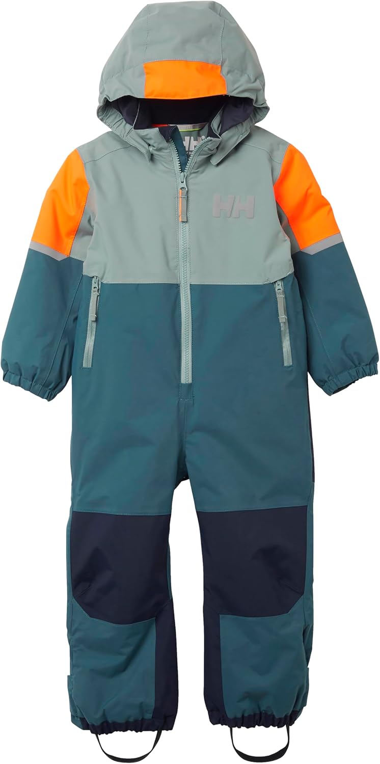 Helly-Hansen Rider 2.0 Insulated Snow Suit - Kids Unisex, Waterproof, Windproof, Reinforced Knees & Seat, Reflective Elements