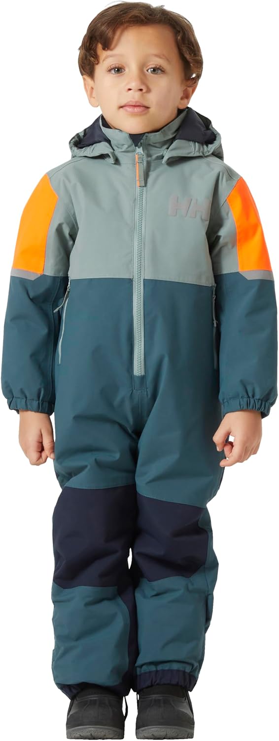 Helly-Hansen Rider 2.0 Insulated Snow Suit - Kids Unisex, Waterproof, Windproof, Reinforced Knees & Seat, Reflective Elements