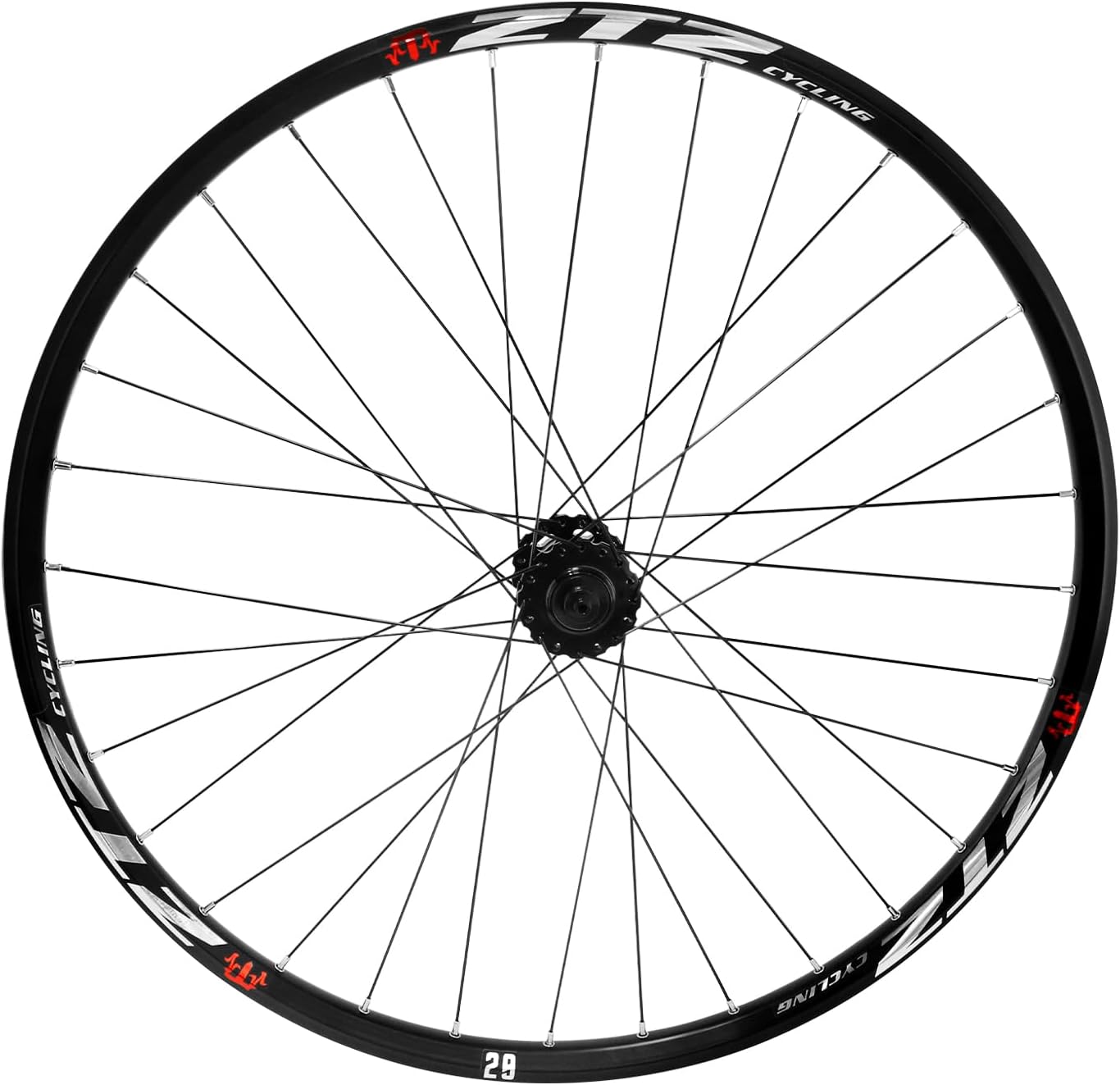 26'/27.5'/29' Mountain Bike Wheelset，Ultralight Aluminum Alloy Rim 32H High Strength Bike Wheels， Quick Release Disc Brake MTB Wheel Set， Compatible 7-12 Speed Cassette