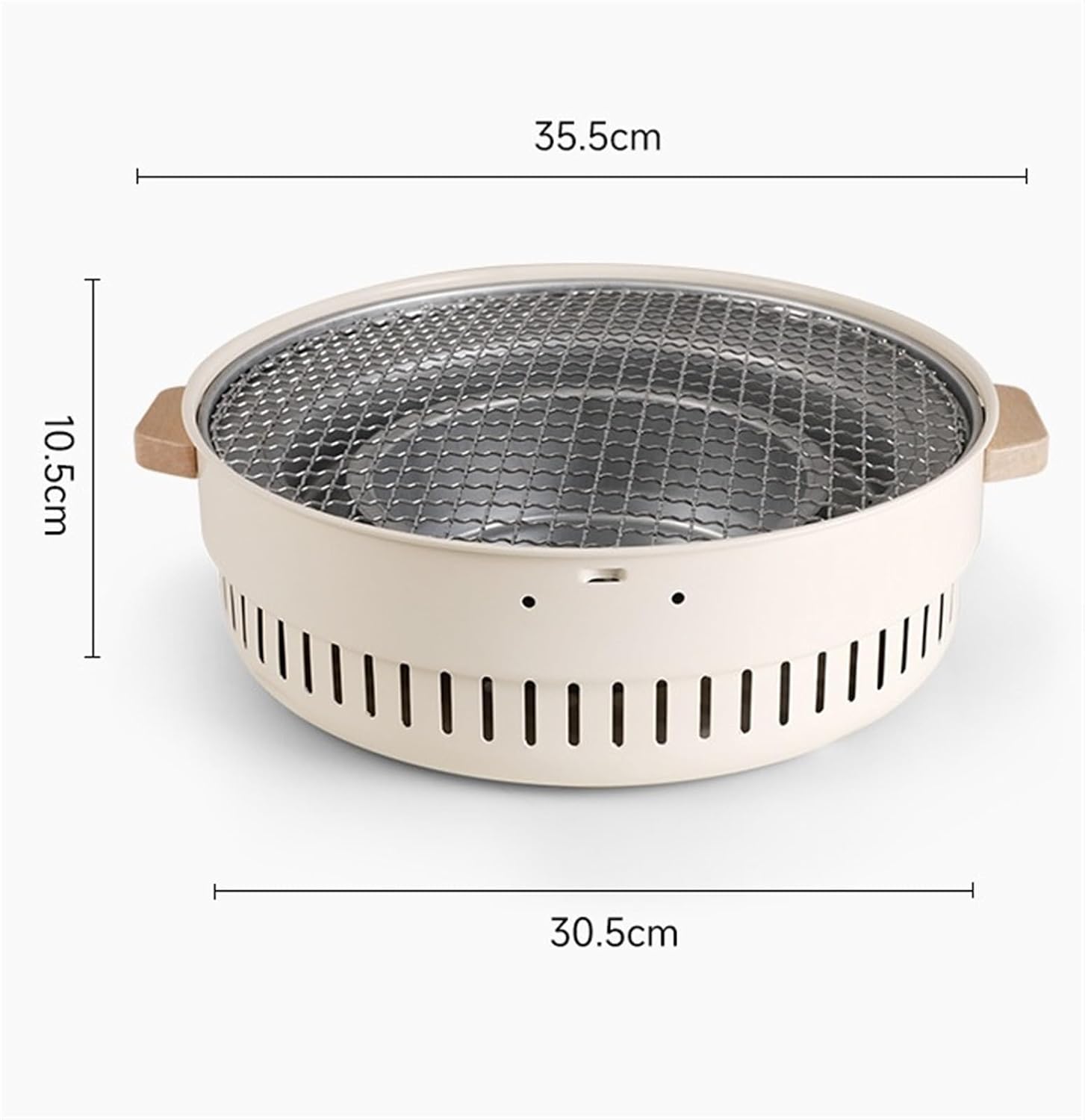 Portable Charcoal Grill Portable Barbecue Grill Iron Charcoal Grill for Outdoor Campping Beach Party BBQ Grill for Outdoor