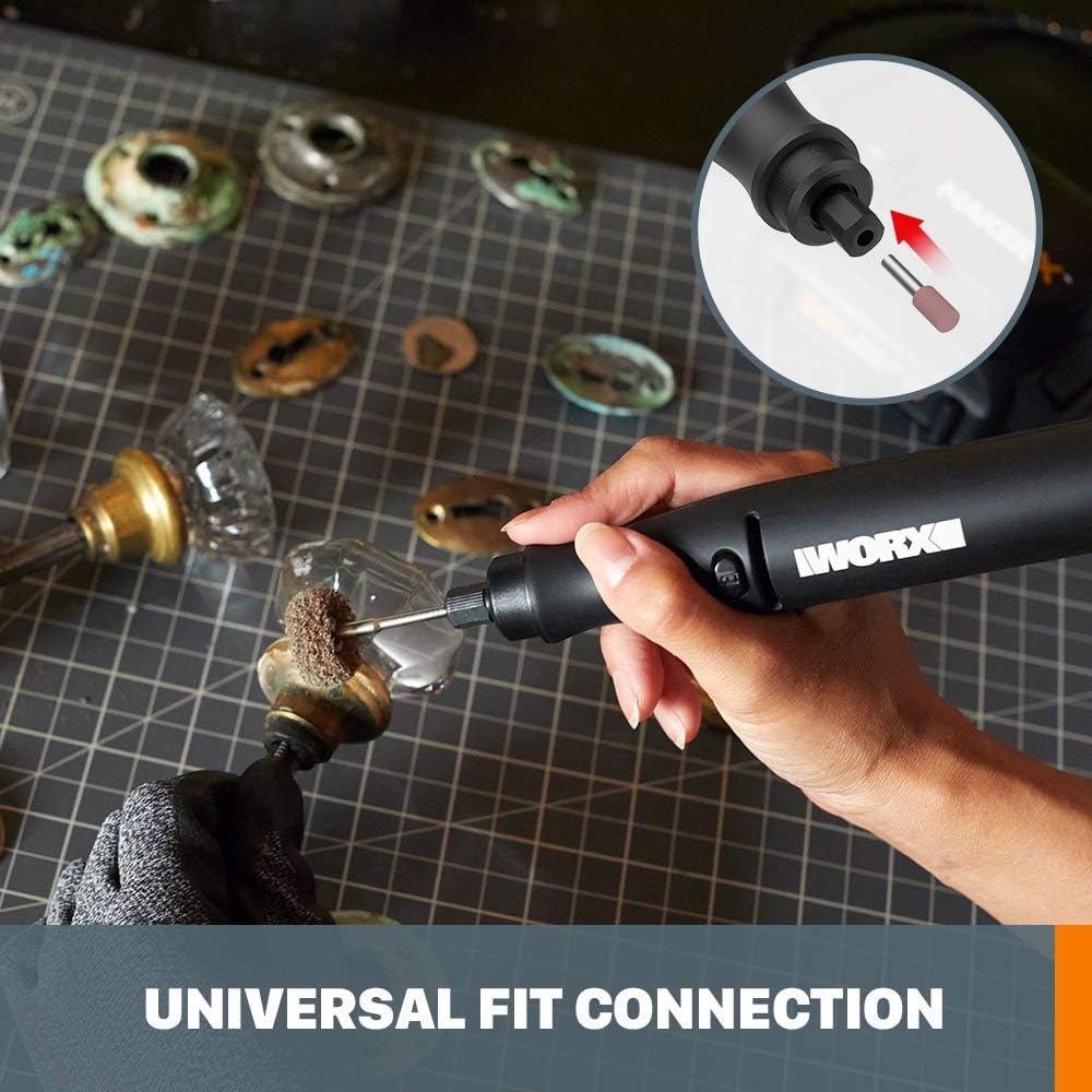 Worx MAKERX WX992L 20V 2pc Crafting Tool Combo Kit - Rotary Tool + Air Brush