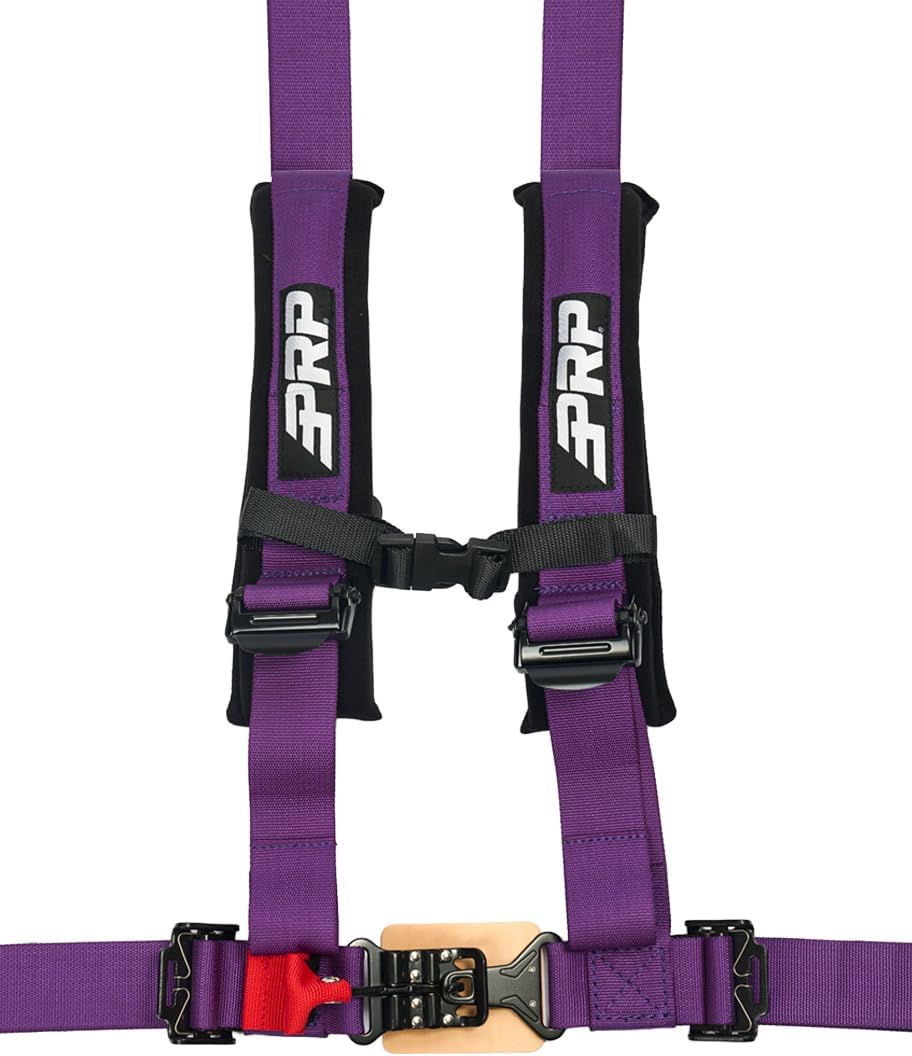 PRP Seats 4 Point 2' Surelatch Harness with 2' Padding - EZ Adjusters, Removable Strap