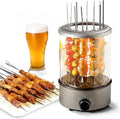 Electric Barbecue Skewer, Household Automatic Rotating Indoor Smokeless Electric Grill, 12 Skewers Automatic Rotating Grill, Timing Control