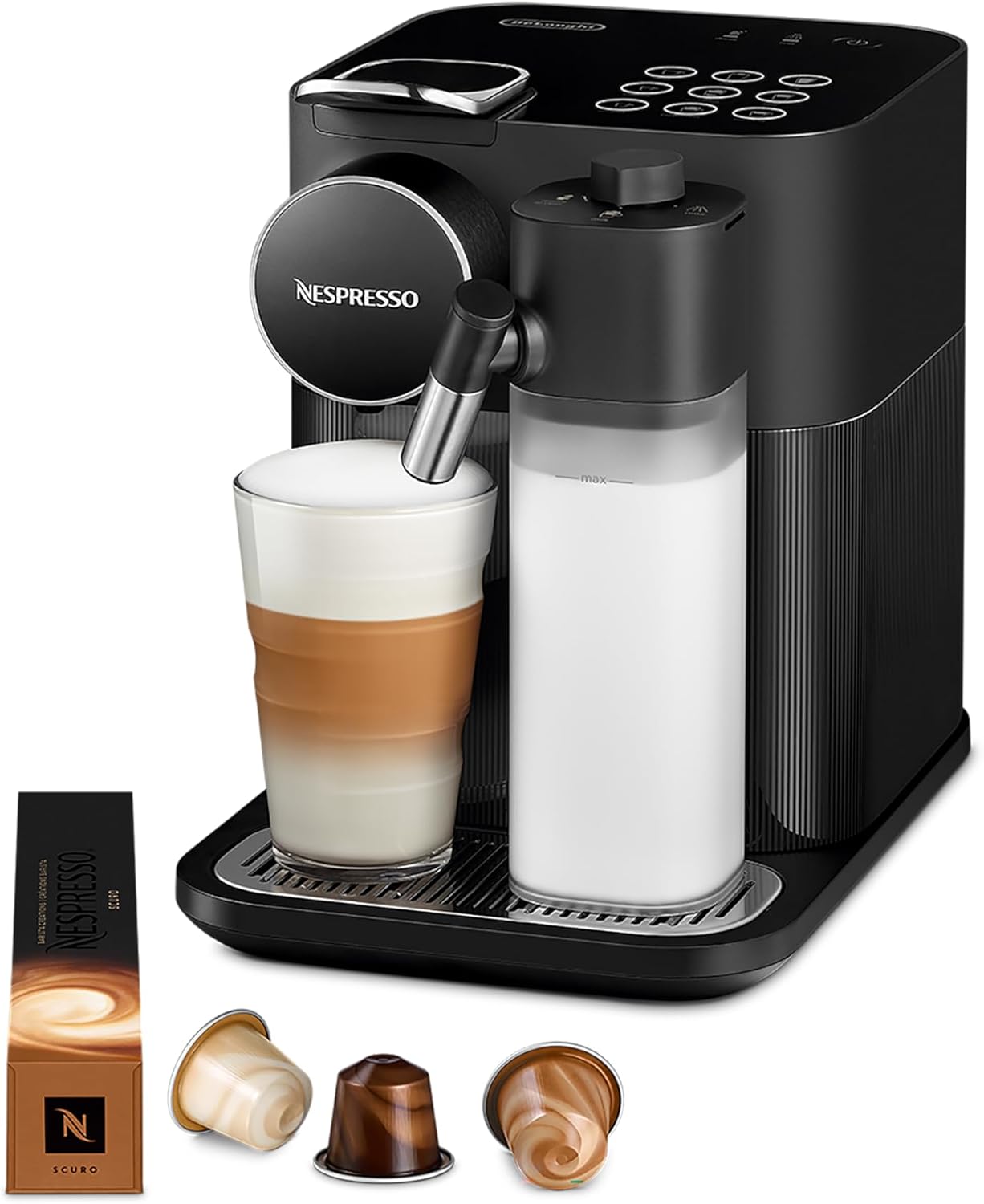 Nespresso Gran Lattissima by De'Longhi, Black
