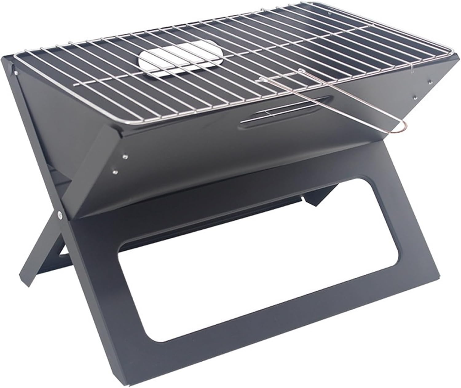 Portable Charcoal Grill Portable Charcoal BBQ Grill Tabletop Camping Grill for Home Party Outdoor Backyard BBQ Grill for Outdoor