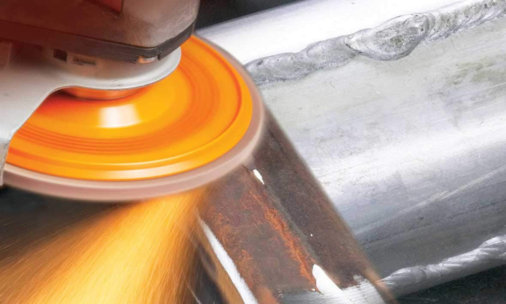 Walter 06A452 Enduro-Flex Turbo Abrasive Flap Disc [Pack of 10] - 36/60 Grit, 5 in. Grinding Disc with Threaded Arbor Hole. Abrasive Grinding Supplies