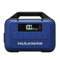 Hulkman Mega 576Wh Power Station, Works at -4°F, PD100W, 1h fast charging, Ternary Lithium Battery with 10 ports, 600W AC Outlets, UPS 15ms, Solar Generator(Solar Panel Optional), Deep Blue