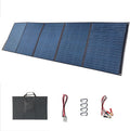 600W Foldable Solar Panel Monocrystalline Solar Module Portable Solar Charging Panel for Outdoor Solar Generator Camping Garden Rv,300W