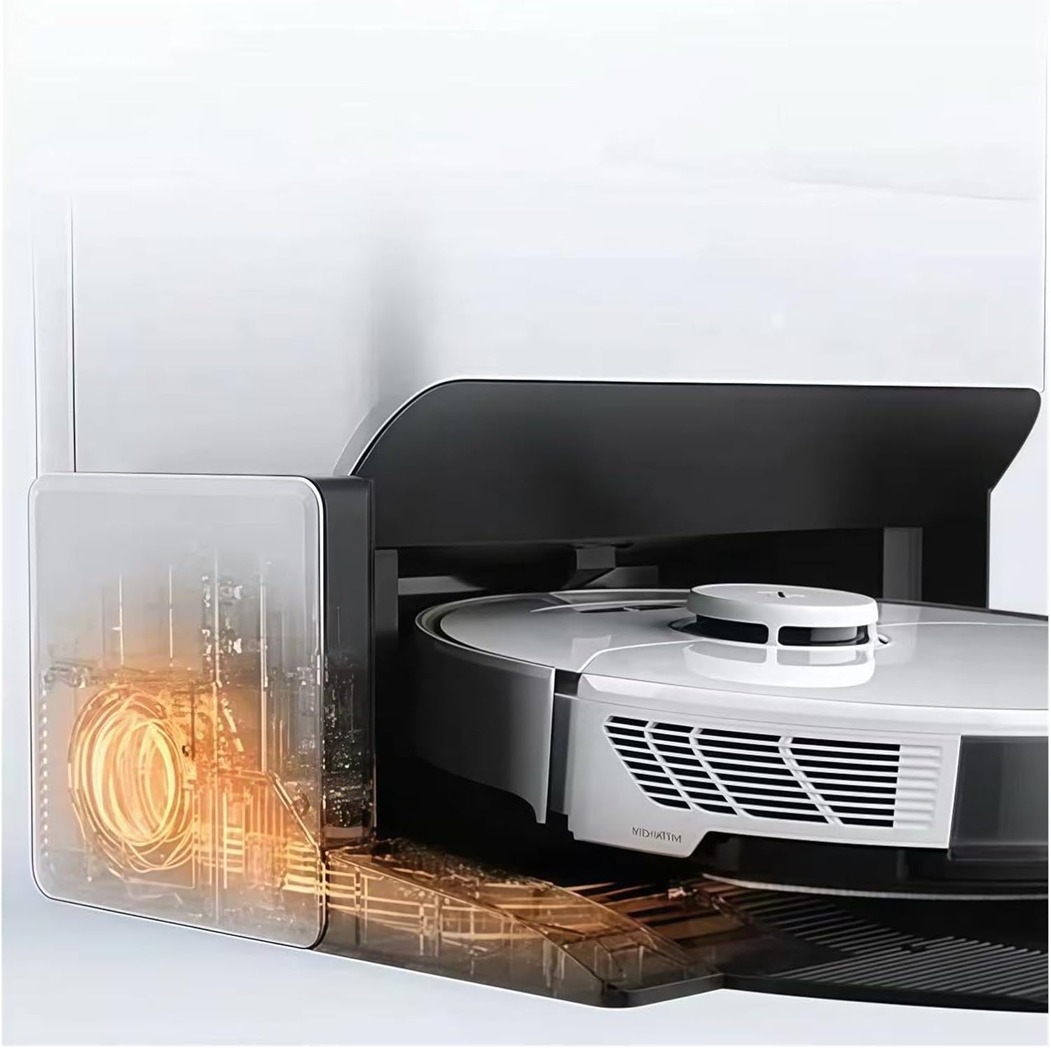 Original S7 Empty Wash Fill Dock 、Smart Dryer Module，Compatible for Roborock S7 MaxV Ultra App Control 、 Robot Cleaner Mop Drying Accessory(Dry Kit-US Adapter)