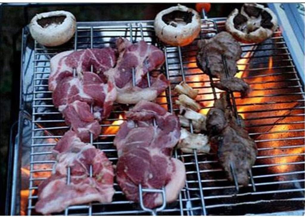 Portable Charcoal Grill Durable Barbecue Grill Outdoor Portable BBQ Grills Household Cooking Tools BBQ Utensils BBQ Grill for Outdoor