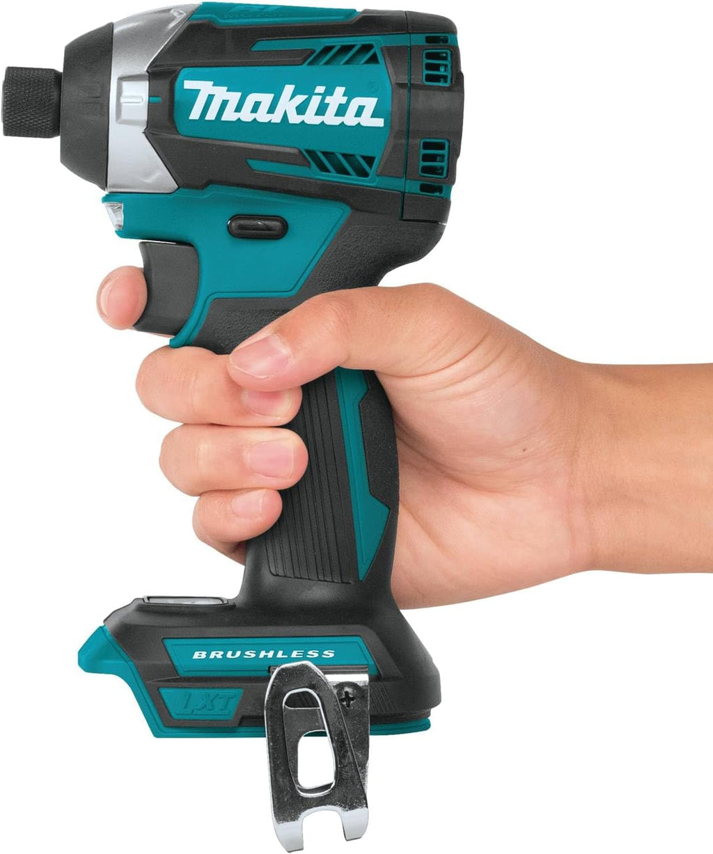 Makita XT296SMR 18V LXT® Lithium-Ion Brushless Cordless 2-Pc. Combo Kit (2.0Ah/4.0Ah)