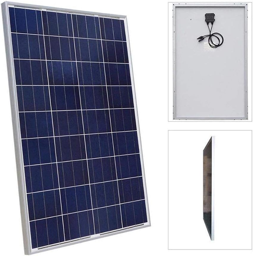 500W Hybrid Solar kit : 12V 400Watt Wind Turbine Generator + 100W Polycrystalline Solar Panel+ Accessories Boat Farm Home RV Off Grid System Charging 12V Battery