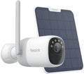 REOLINK Solar Security Cameras Wireless Outdoor, Altas 2K Pre-Record Cameras for Home Security, 540 Days Battery Life, ColorX Night Vision, Wi-Fi 6, AI Detection, Home Hub Compatible, No Subscription