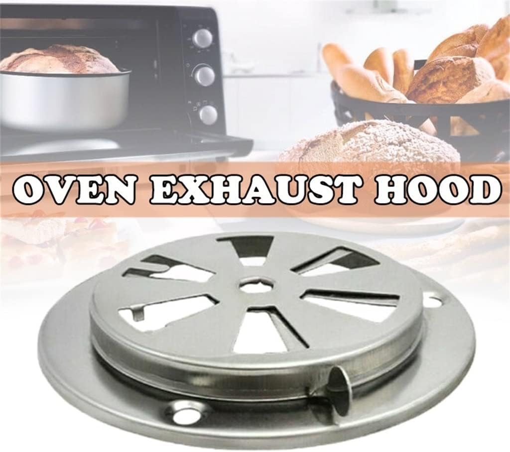 Adjustable BBQ Grill Smoker Exhaust Kitchen Vent Stove Air Damper Round Home Vents Replacement Part