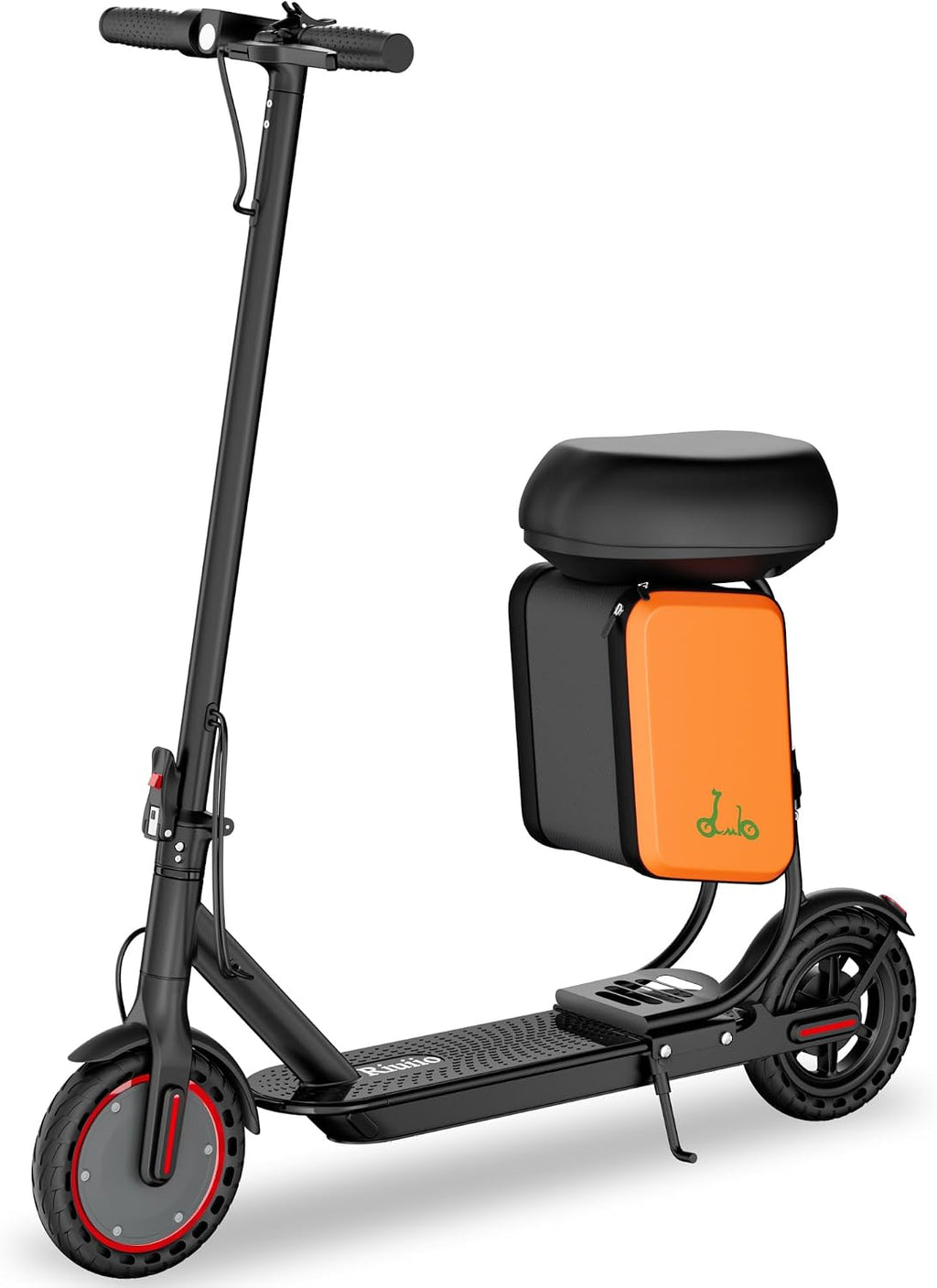 Electric Scooter, 350W/ 500W Motor, 19 MPH to 22MPH, 21 to 40 Miles Range, Dual Suspension, Dual Braking, App Control, Foldable Commuter E Scooter for Adults and Teens