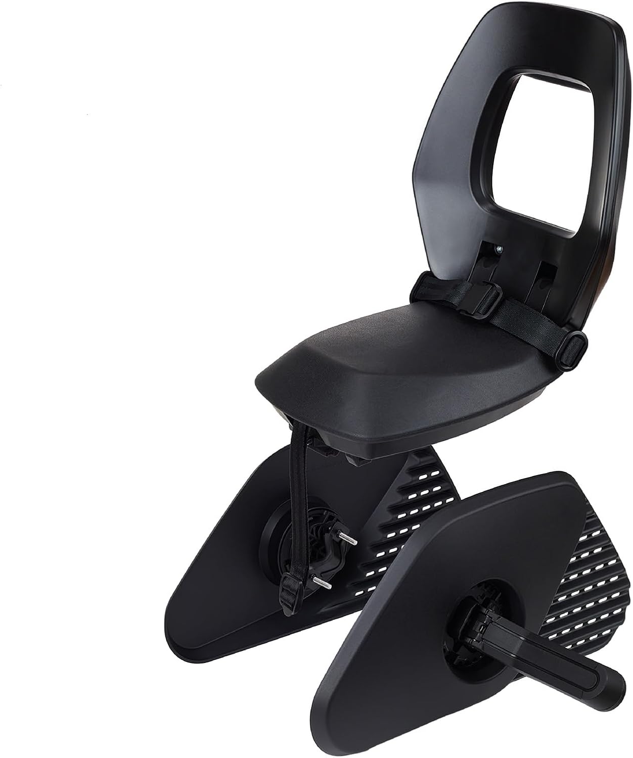 BOBIKE 8011900001 - Rear Bicycle Seat MIK-HD Luggage Carrier One Junior, for Children Aged 6+, Up to 27kg, Foldable, Ergonomic, Safe and Easy to Install Without Tools, Black