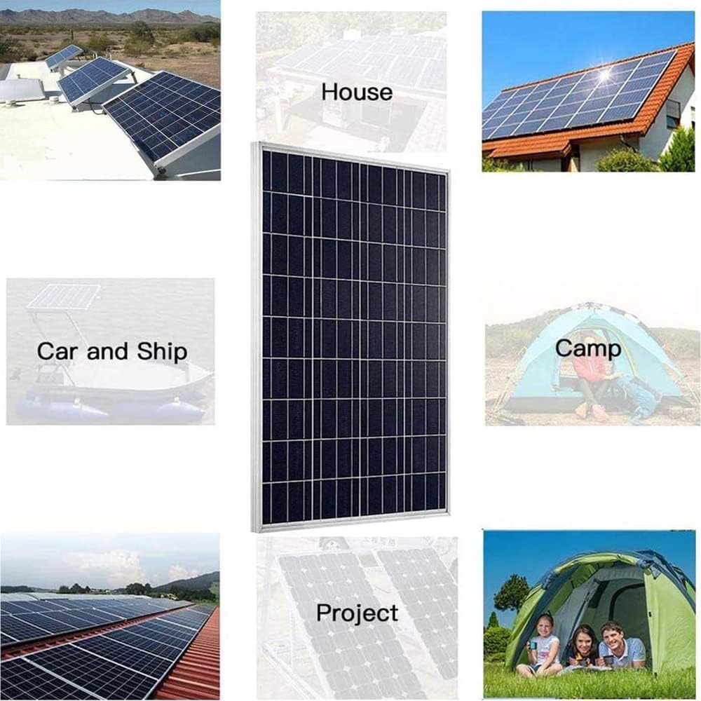 600 Watts Wind Solar Powered System(Hybrid System Kit): 24V 400W Wind Generator + 2pcs 100W Polycrystalline Solar Panel + Solar Controller+Wind Controller+Accessories