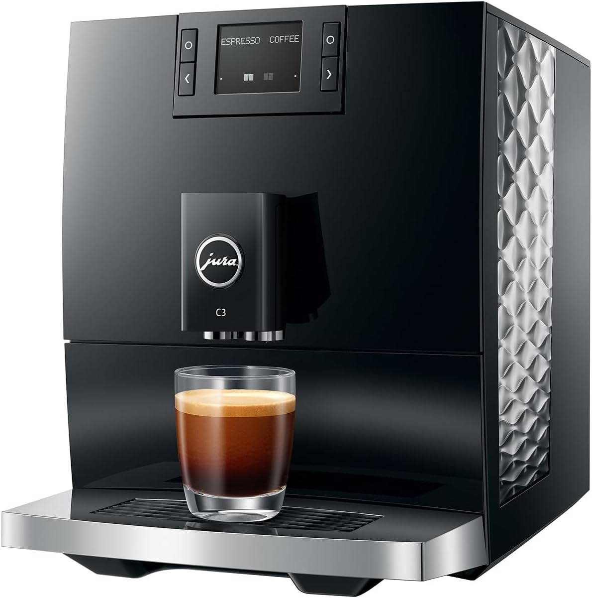 Jura C3 Piano Black, 15711, Automatic Coffee Machine