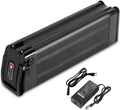 Yose Power 48V 36V 10.4Ah 13Ah 15Ah 17.4Ah Ebike Battery Sliver Fish Electric Bike Battery 250W 350W 500W 700W 900W 1000W Electric Bicycle Lithium Batteries (Black Color 36V15Ah for 0-1000W Motor)