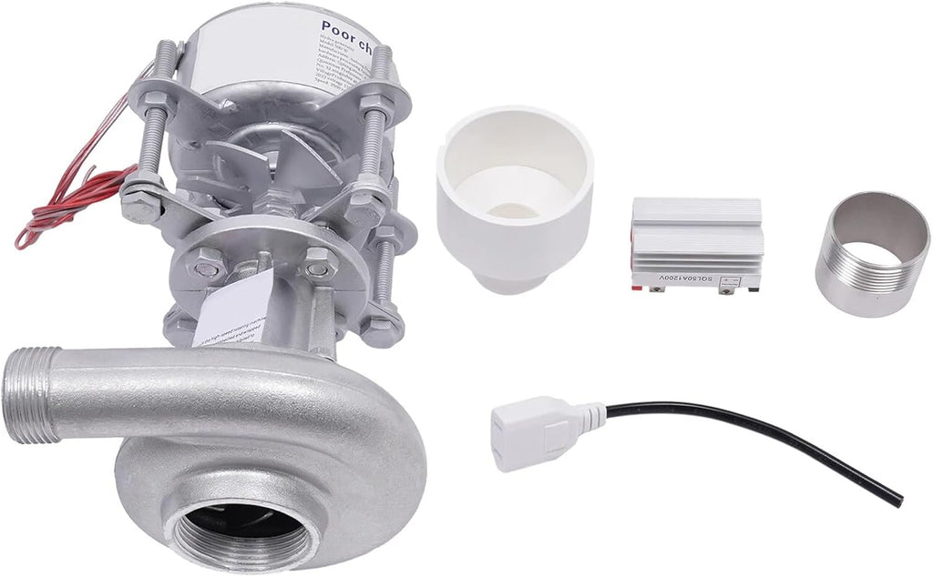 Micro Hydroelectric Generator, 500W 220V Portable Water Turbine Generator, Eco-Friendly Hydro Power System For Home Use, Lighting & Monitoring(110V)
