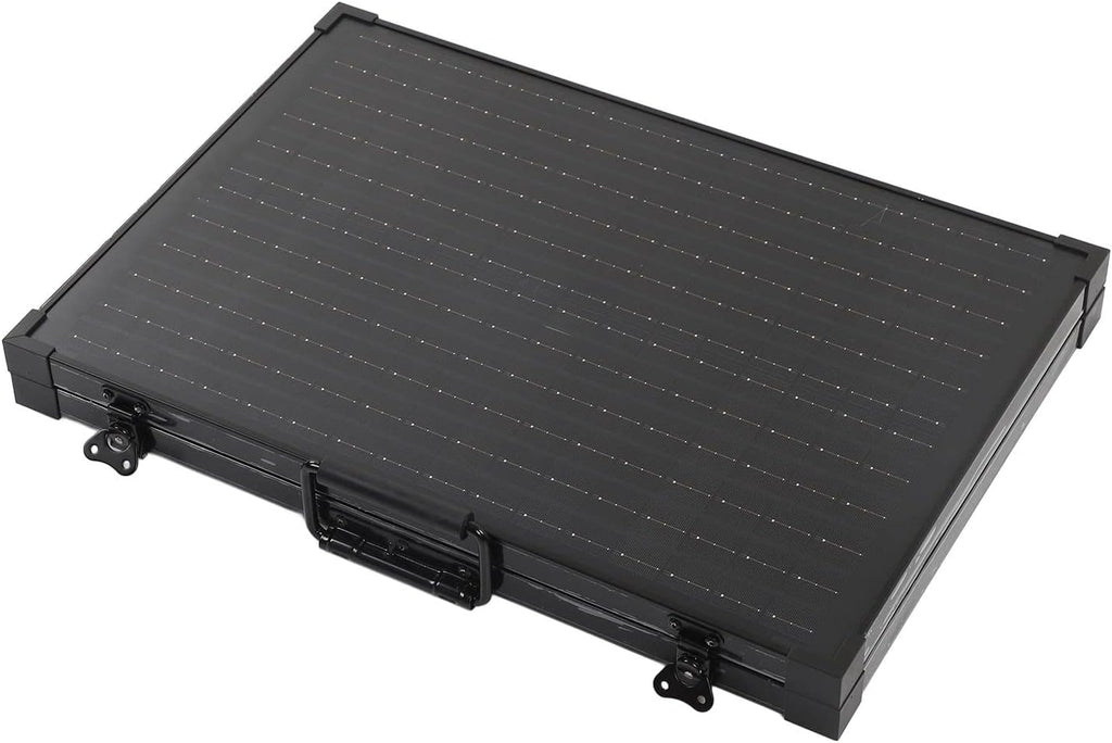 IP65 High Efficiency Foldable Solar Panel Portable Foldable Solar Generator Charger with Stand for Power Station (100W)