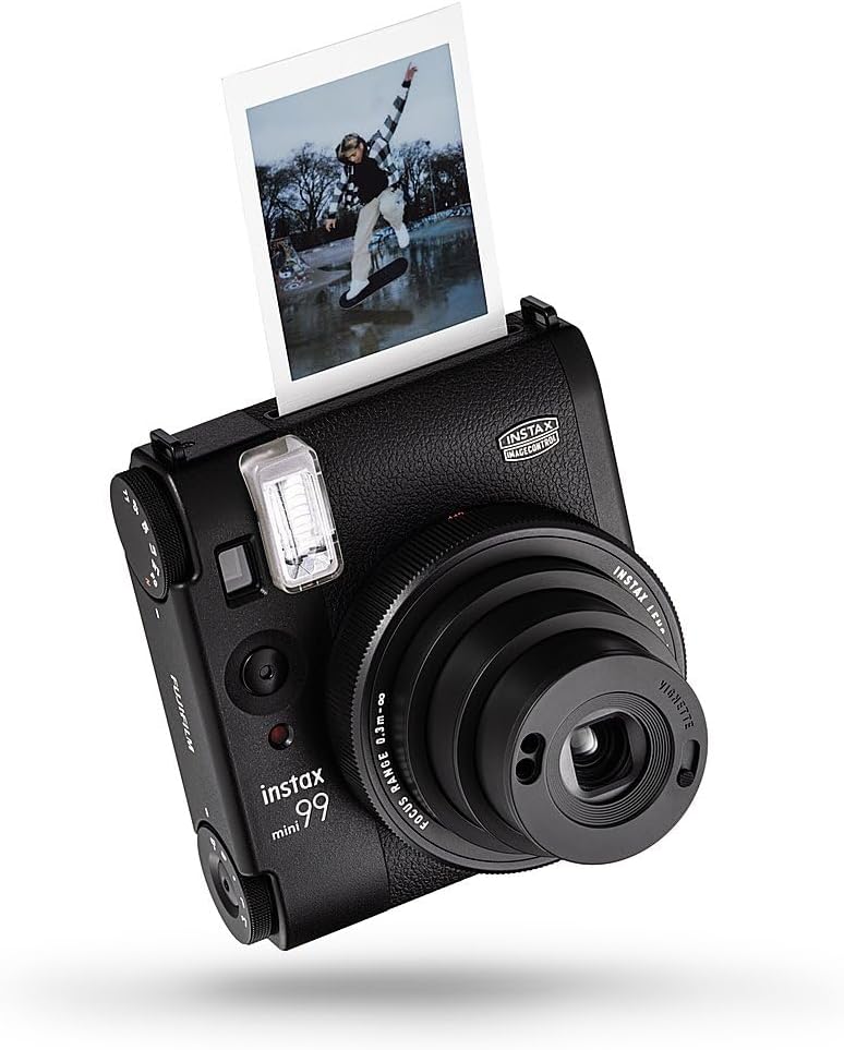 Fujifilm Instax Mini 99 Instant Film Camera Bundle with Fujifilm Instax Mini Instant Film (20 Sheets) with Accessories Including Protective Carrying Case Value Bundle