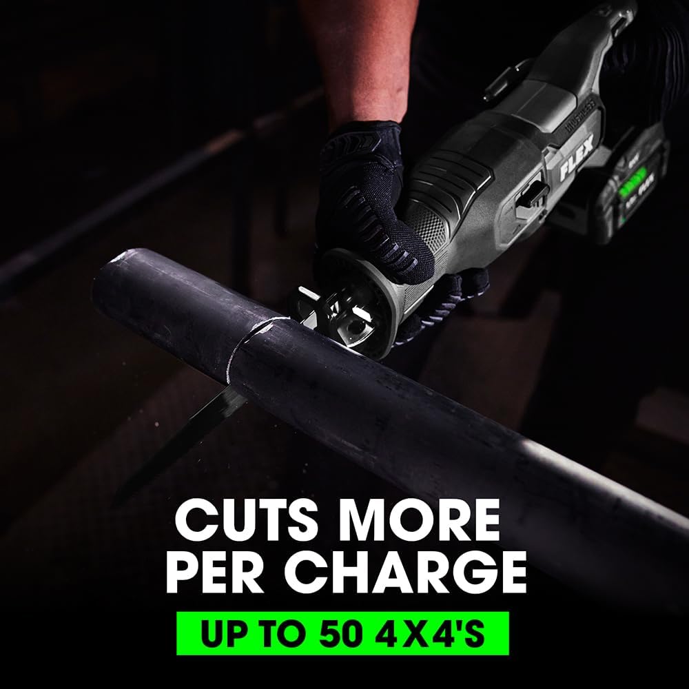 FLEX 24V Brushless Cordless Reciprocating Saw Tool Only, Battery and Charger Not Included - FX2271-Z