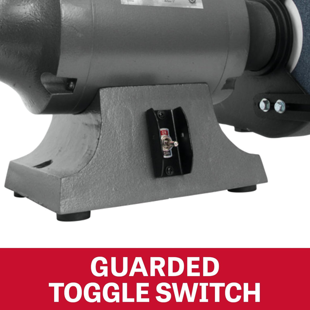 JET 10-Inch Bench Grinder, 1750 RPM, 1 HP, 120V 1Ph (Model JBG-10)