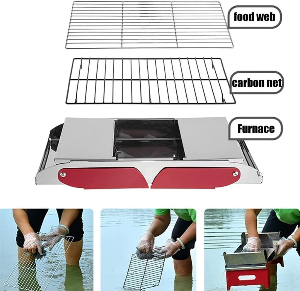 Portable Charcoal Grill Portable Charcoal Grill Folding Grill for Cooking Picnic Camping Outdoor BBQ BBQ Grill for Outdoor