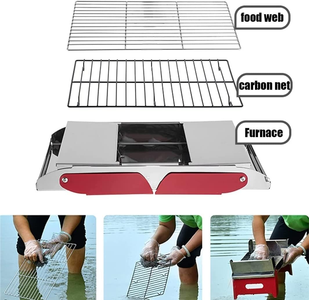 Portable Charcoal Grill Portable Charcoal Grill Folding Grill for Cooking Picnic Camping Outdoor BBQ BBQ Grill for Outdoor