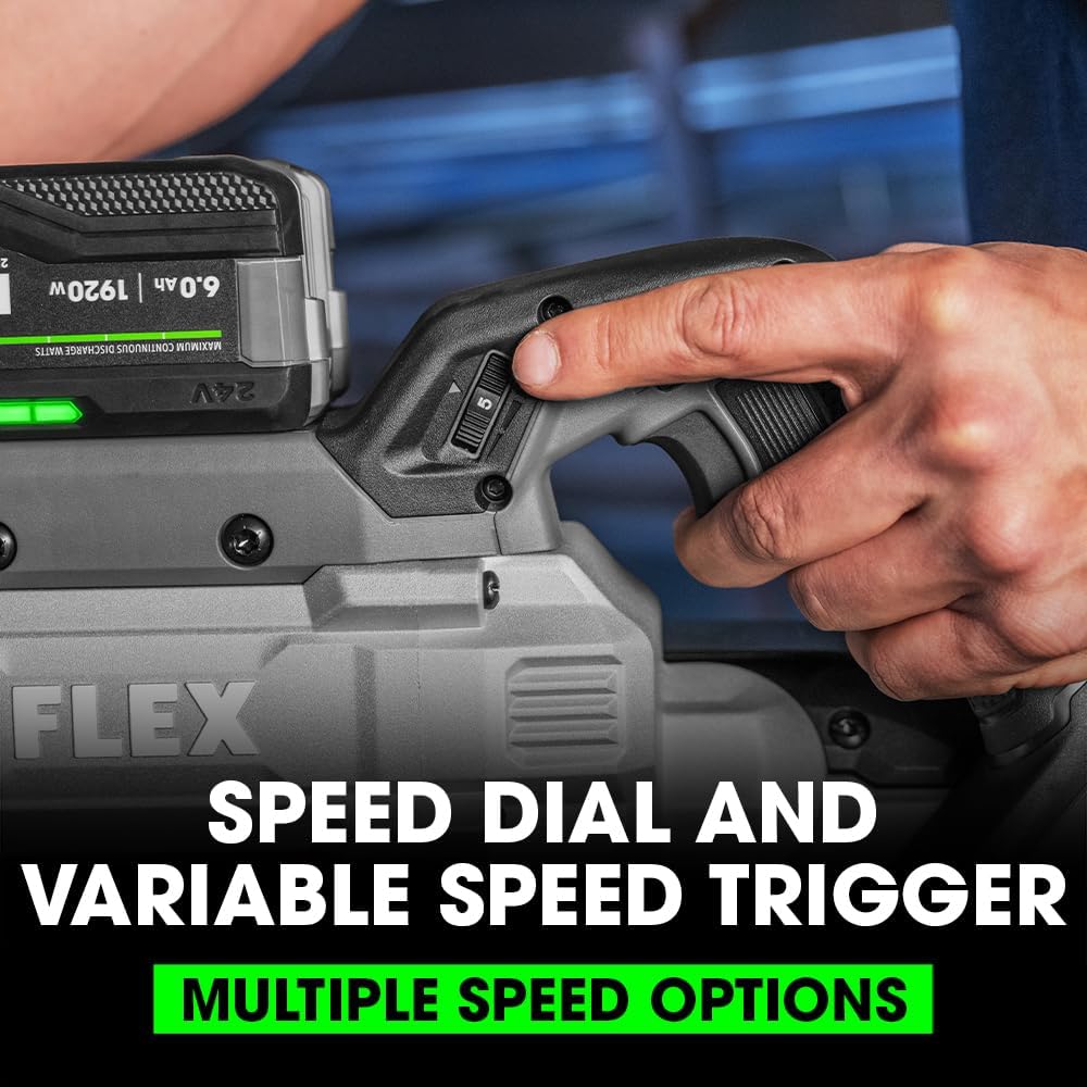 FLEX 24V Brushless Cordless 5-Inch Deep Cut Band Saw Tool Only, Battery and Charger Not Included - FX2351-Z