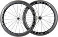 ELITEWHEELS Road Bike Carbon Wheels 700c Clincher 38/50/55/60/82mm Carbon Wheelset Tubeless Ready Cycling Wheel U Shape
