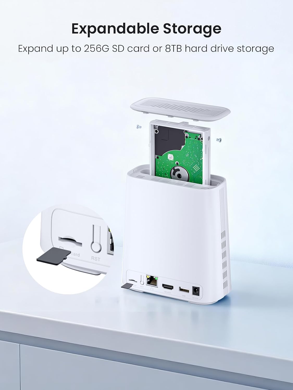 Solar Cameras Outdoor Wireless, No Subscription, Expandable to 10CH, 4 Cam Kit, Home Security Camera System, 4MP Color Night Vision, 360° Pan&Tilt, PIR/AI Detection, 2.4G/5G WiFi, 64G SD Card