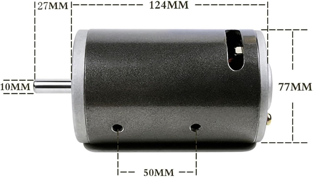 220V 550W High-Power Permanent Magnet DC Generator, Wind Water Hand Crank Pedal Power Generator Motor For DIY Energy Projects