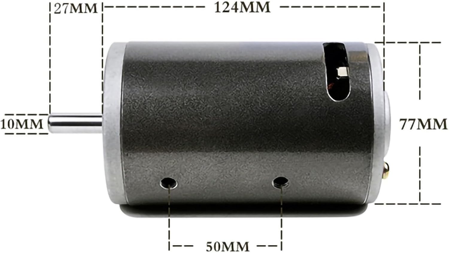 220V 550W High-Power Permanent Magnet DC Generator, Wind Water Hand Crank Pedal Power Generator Motor For DIY Energy Projects